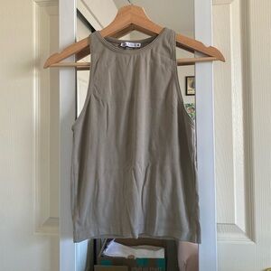 Zara Tank Top Green S